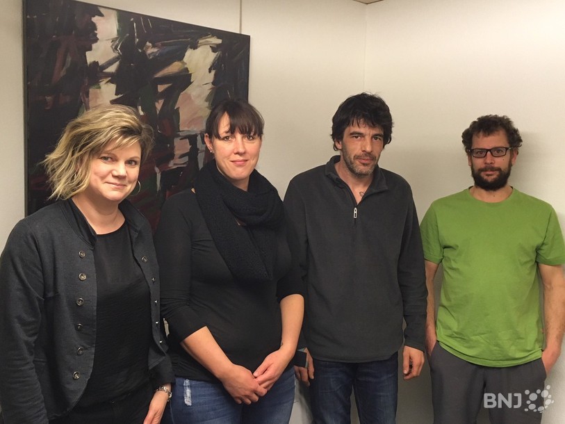 Séverine, Gaëlle, Bernard et Julien Gogniat, élus communaux à Lajoux