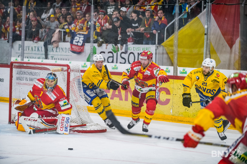 Jonas Hiller et Beat Forster