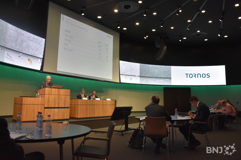 Tornos a présenté ses résultats 2017 lundi à Zurich
