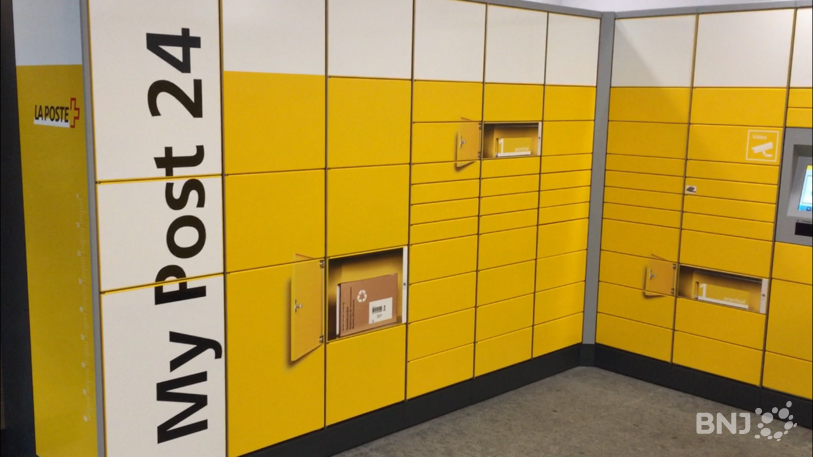 My Post 24 est installé dans l'office du géant jaune de la gare à La Chaux-de-Fonds.
