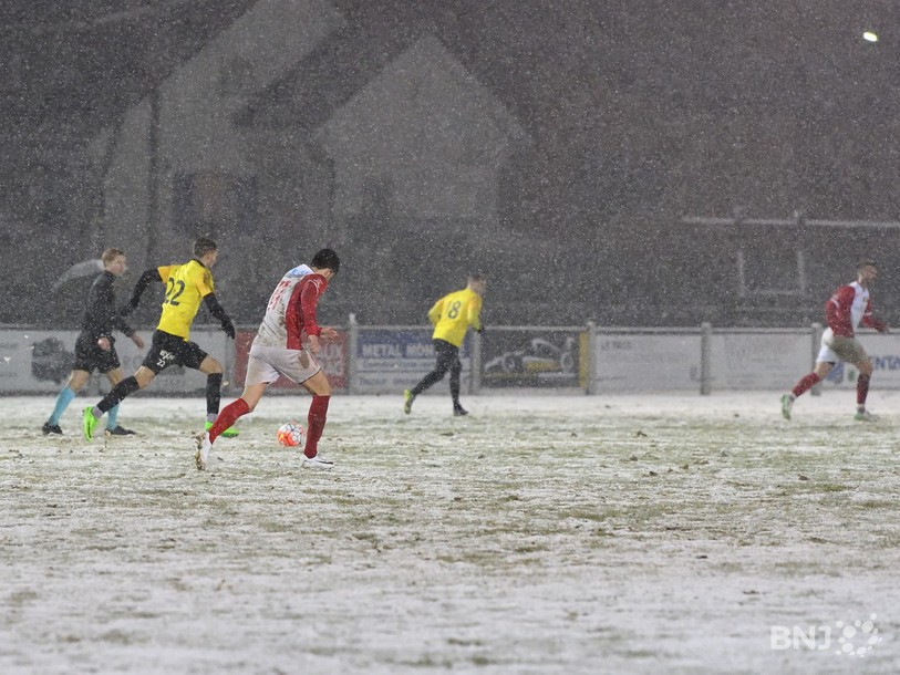 Pascal Lachat et le FC Bassecourt ont dû faire face à des conditions dantesques samedi.