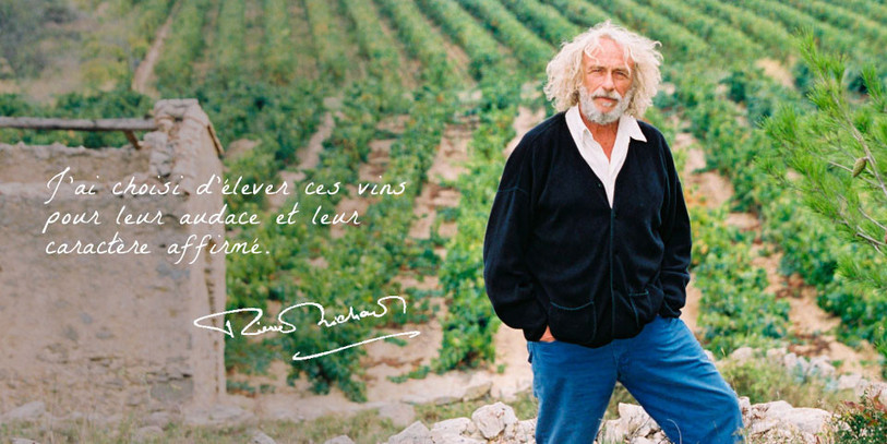 Pierre Richard dans ses vignes