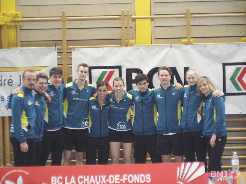 Les badistes chaux-de-fonniers n'ont eu besoin que de quatre rencontres pour se qualifier. 