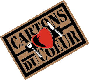Le logo des Cartons du Coeur