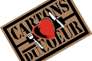 Le logo des Cartons du Coeur