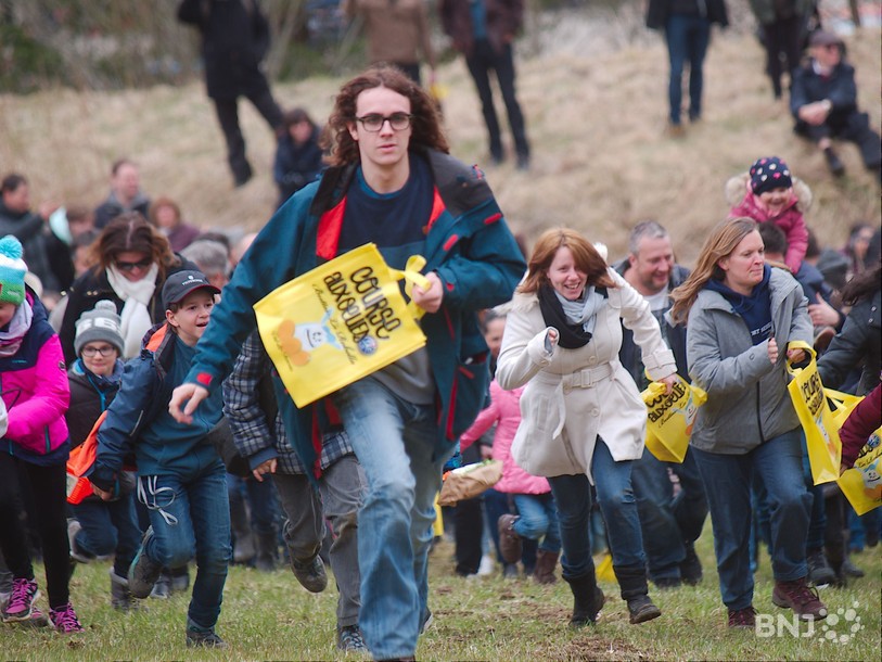 Pendant ce temps, la chasse aux oeufs battait son plein à la Robella.