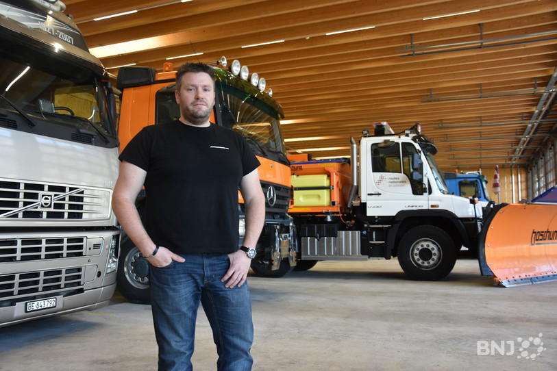 Richard Neukomm, Autoroute, Centre d'entretien, A16, Transjurane