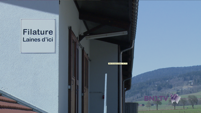 La filature de l'association Laines d'ici est située à Evologia (Cernier).