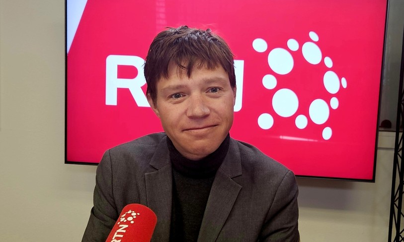 Gabriel Risold, journaliste au Courrier du Val-de-Travers, dans « La Matinale ».
