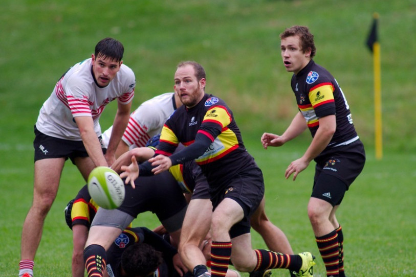 Les joueurs du Neuchâtel Sports Rugby Club.