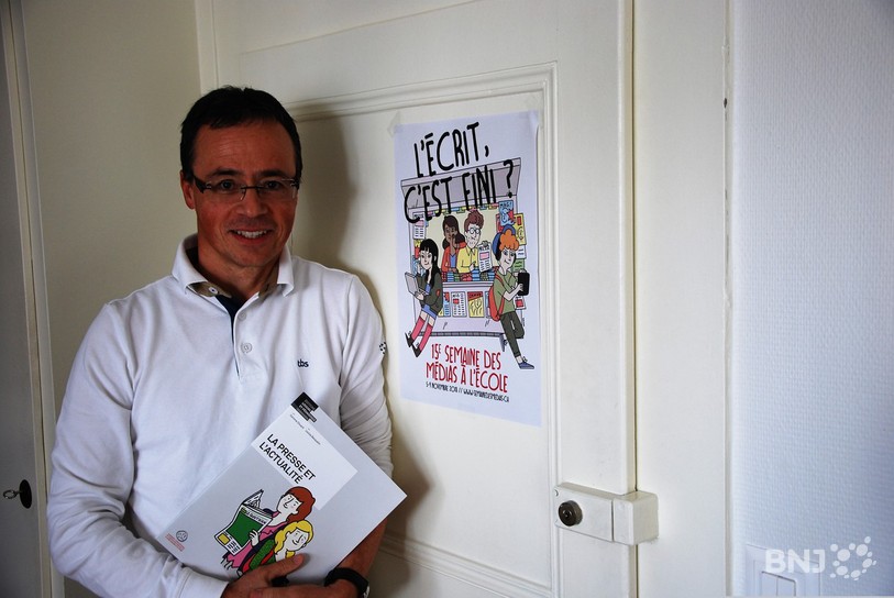 Christian Georges, organisateur de la Semaine des médias.