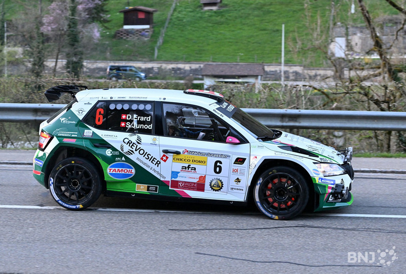 David Erard devra batailler pour conserver sa place sur le podium. (Photo : Georges Henz)