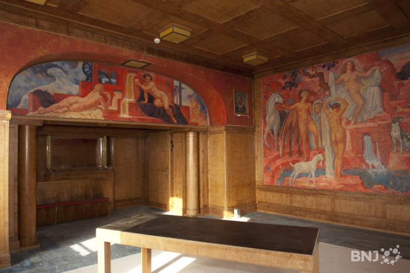 Le salon de dégustation de l'ancienne brasserie Müller à Neuchâtel sera un des lieux à visiter lors de cette quinzaine. (photo: archives)
