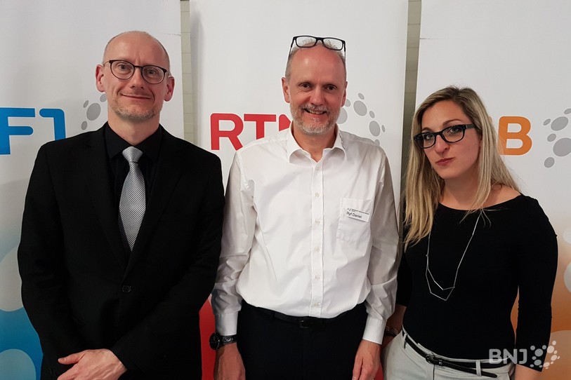 Pierre-Yves Kohler, Daniel Ryf et Sandrine Estoppey