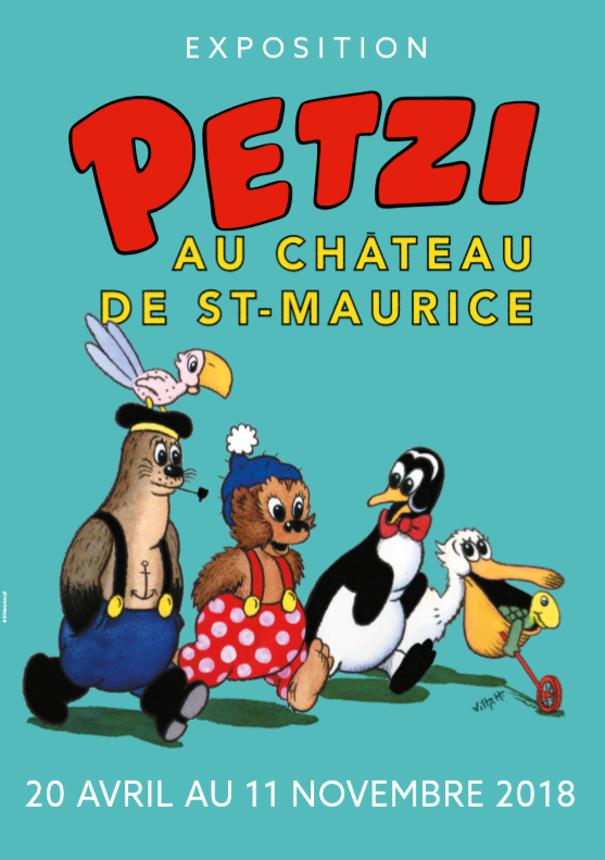 Affiche Petzi au Château de St-Maurice