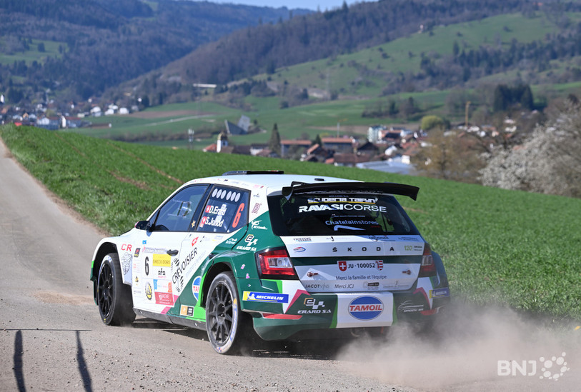 David Erard a longtemps bataillé pour le podium. Il termine finalement 6e. (Photo : Georges Henz)