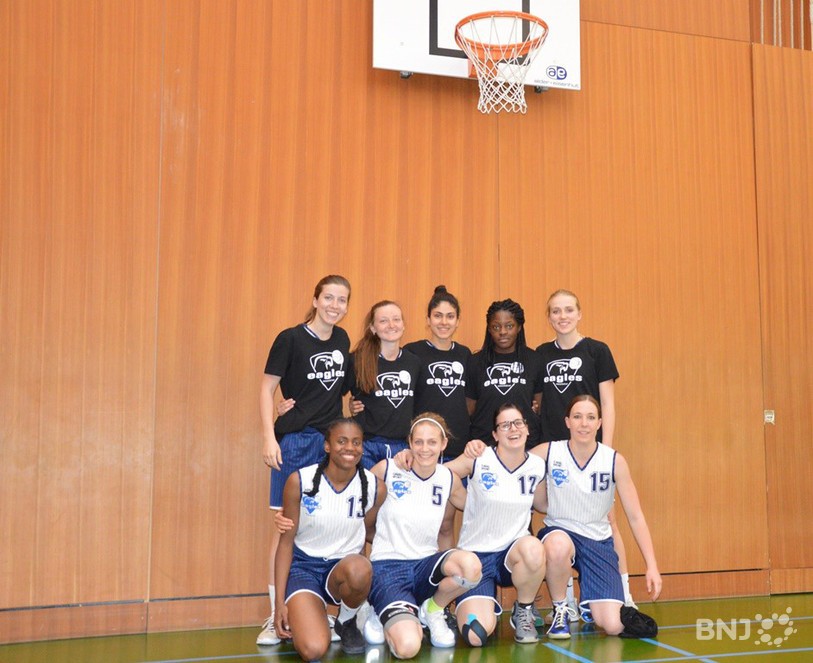 L'équipe de promotion 2e ligue féminine des Eagles Neuchâtel Basket