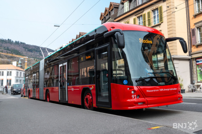 Les Transports publics biennois ont présenté leur rapport 2022. (Photo : Transports publics biennois).