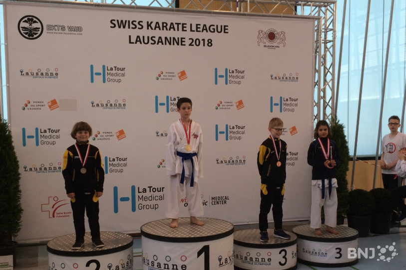 Plusieurs neuchâtelois sont montés sur le podium.