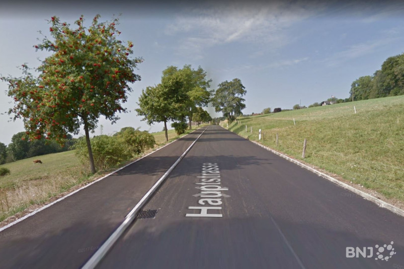 La vitesse sera réduite sur la route principale entre Evilard et Macolin. (Photo: Google Maps)