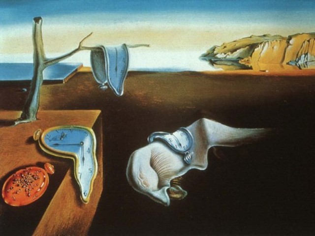 Salvador Dali Persistance de la mémoire-Les Montres molles