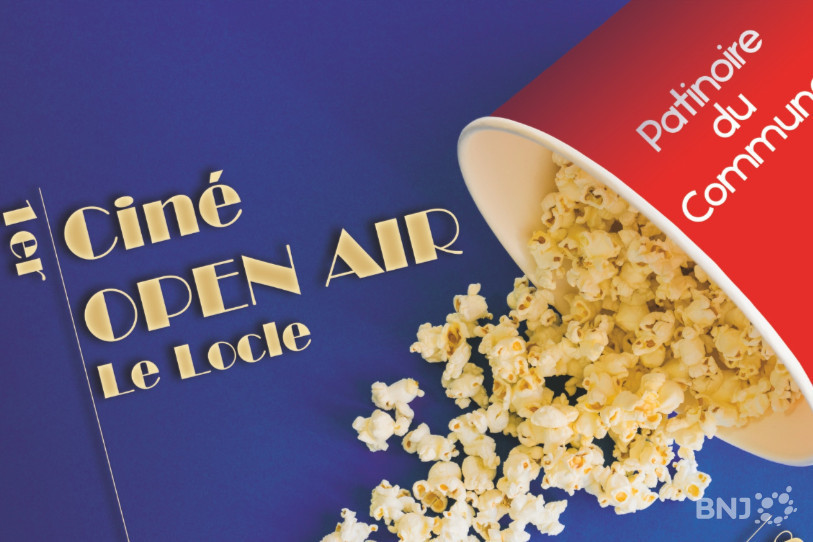 Le premier Ciné open air Le Locle prend ses quartiers à la patinoire du Communal du 28 au 30 juin.