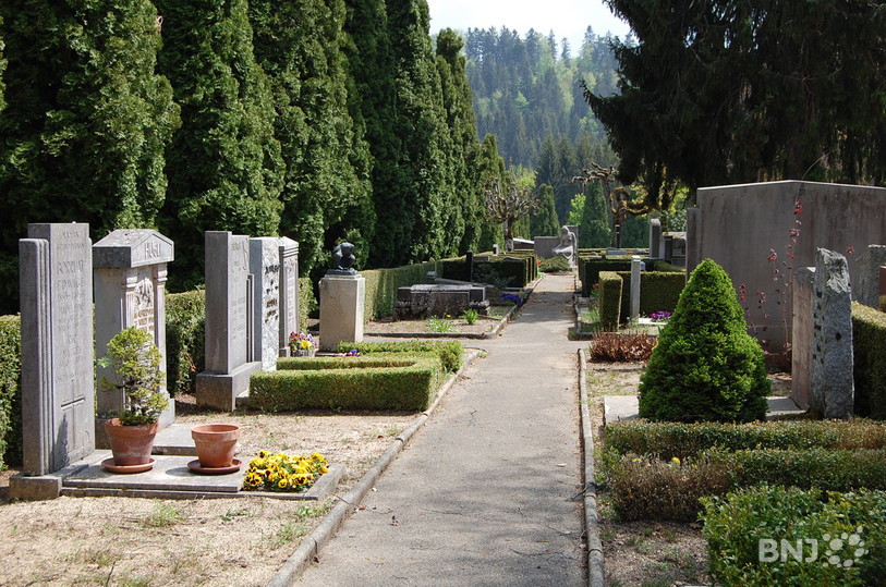 Le cimetière de la Charrière à La Chaux-de-Fonds.