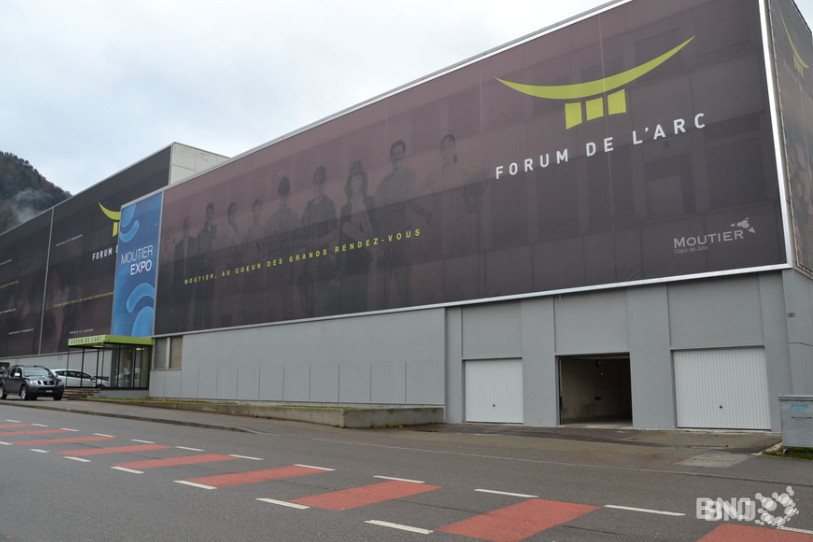 Les places pour le banquet du Nouvel An à Moutier, qui se tiendra au Forum de l'Arc, se vendent bien. (Photo : archives)
