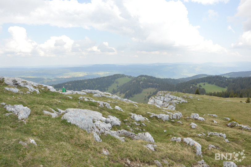 Vue du sommet du Chasseron.