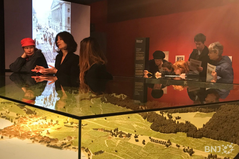 Les Galeries de l'histoire à Neuchâtel proposait durant le week-end des visites guidées des maquettes historiques de la ville.