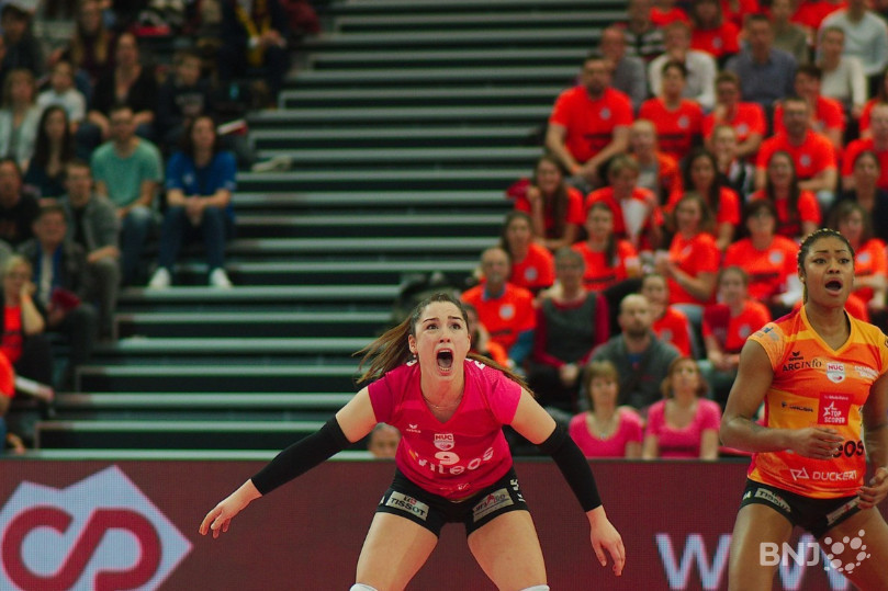 A l'inverse de ses deux coéquipières, Tabea Dalliard possède déjà une solide expérience au sein de l'équipe de Suisse féminine de volleyball.