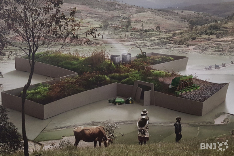 Les œuvres présentées par la FICD invitent les visiteurs à réfléchir à la notion de développement durable.