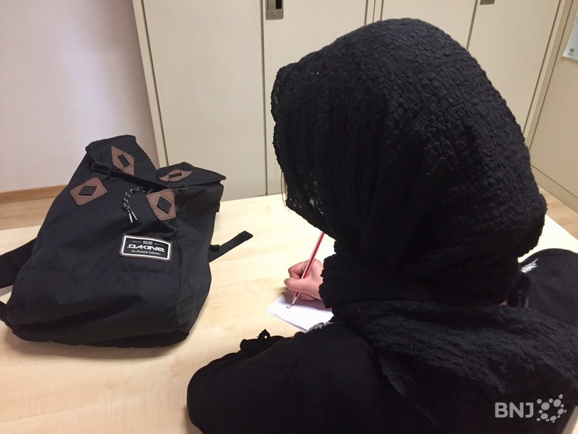 Voile à l'école (photo d'illustration)