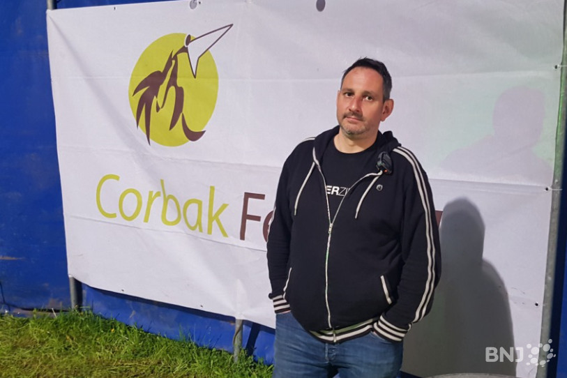 Alain Boon, le responsable technique du Corbak festival.