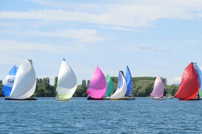 Il risque d'y avoir peu de vent samedi pour la 32e édition du Bol d'Or. Photo : Christiane Baudraz