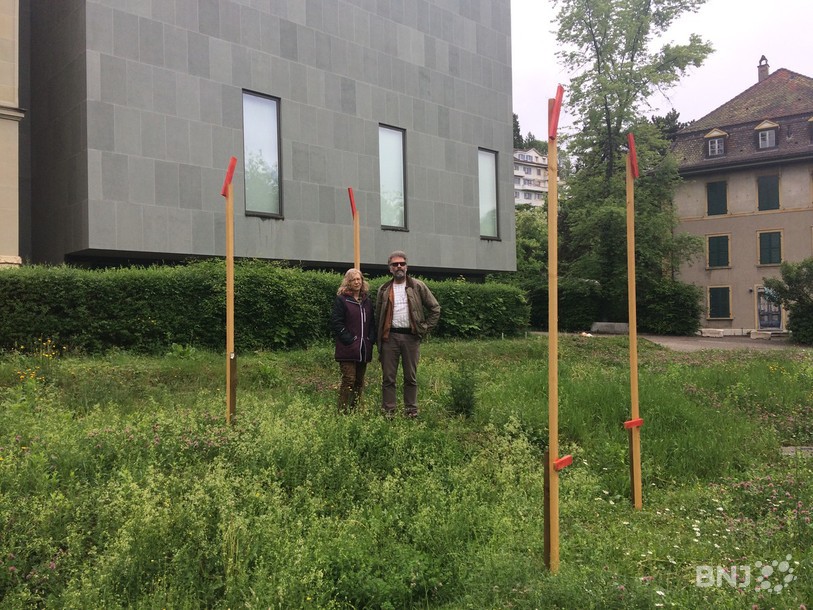 Les artistes attendent le permis de construire pour commencer leur sculpture