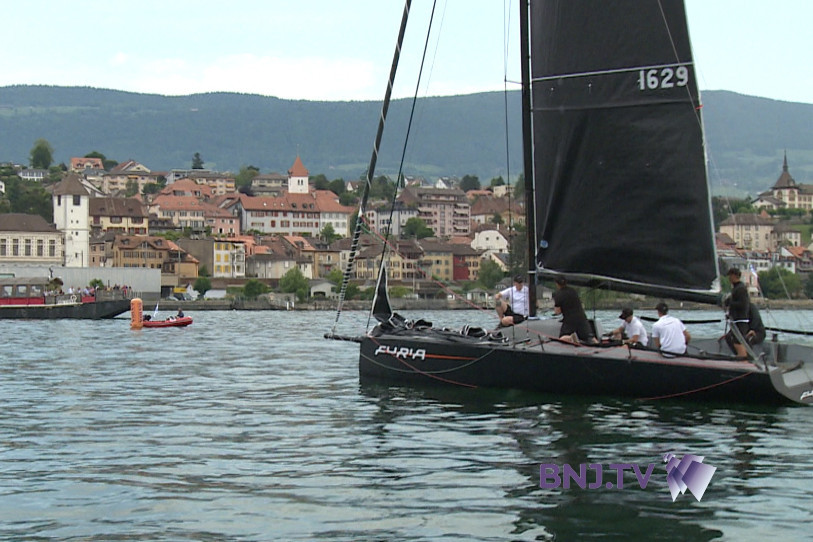 Christian Biedermann et son bateau Furia remportent le challenge monocoque du Bol d'Or Henri Lloyd 2018.