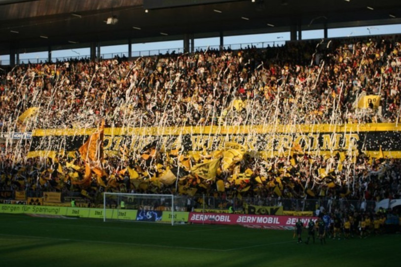 Il reste encore huit matchs à jouer pour les Bernois, qui sont pourtant déjà assurés de décrocher un deuxième sacre. (Photo: archives)