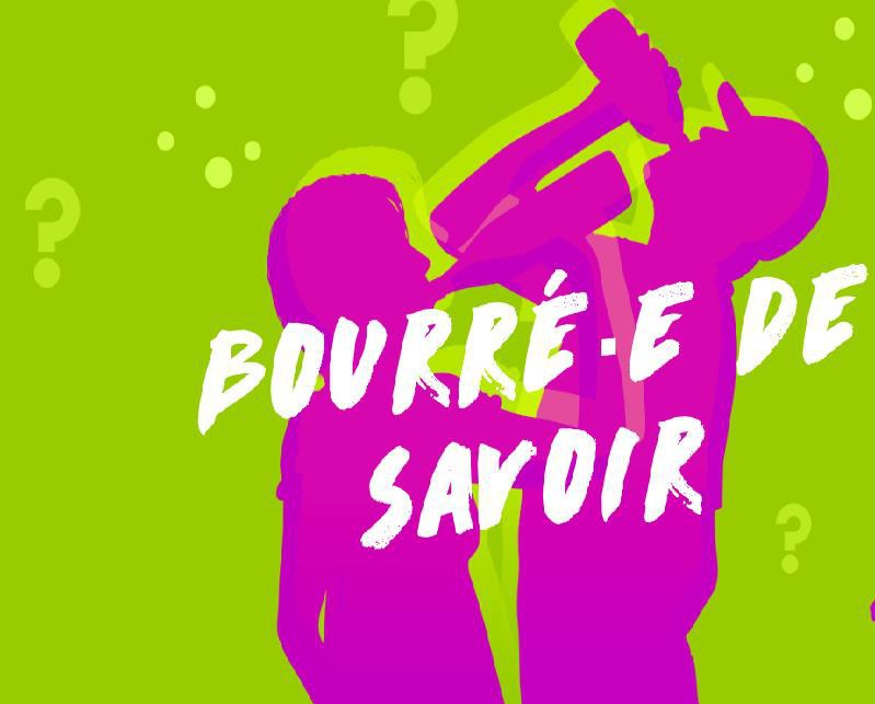 Dessin de jeunes qui boivent
