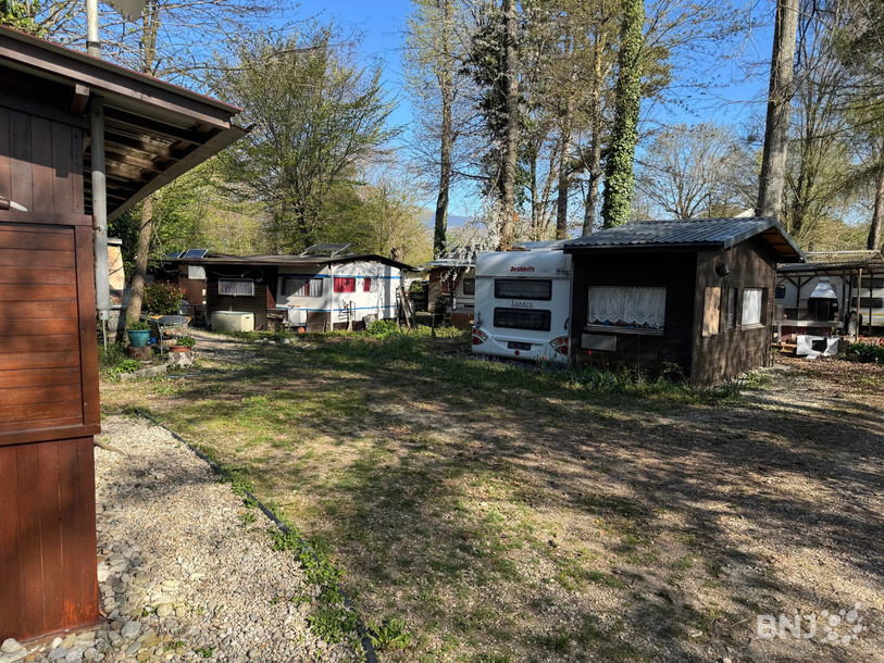 Le camping de Boudry.