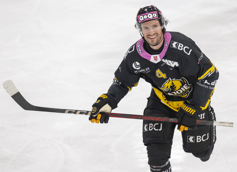 Jonathan Hazen évoluera à la Coupe Spengler. (Photo : archives KEYSTONE/Georgios Kefalas)
