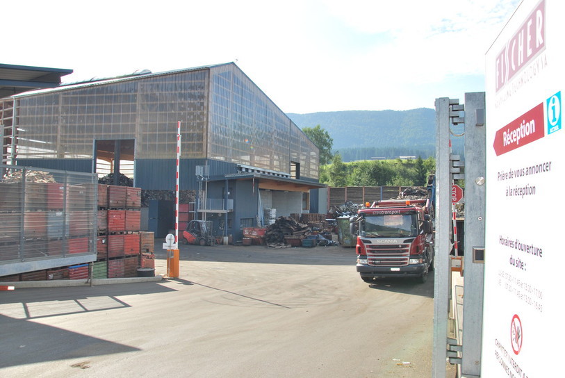  La halle de tri fait partie des objets vendus aux enchères jeudi. (Photo: archives)