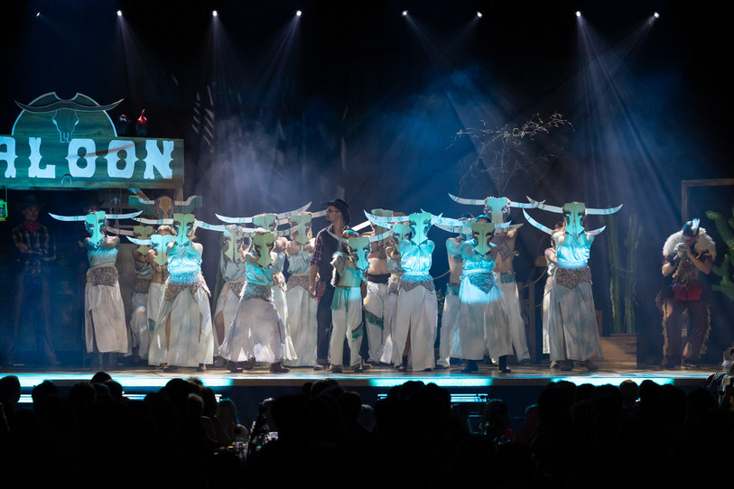 La troupe du Swing rock Ajoie va présenter un spectacle plus sombre que ses précédentes éditions. (Photo : Océane Québatte).