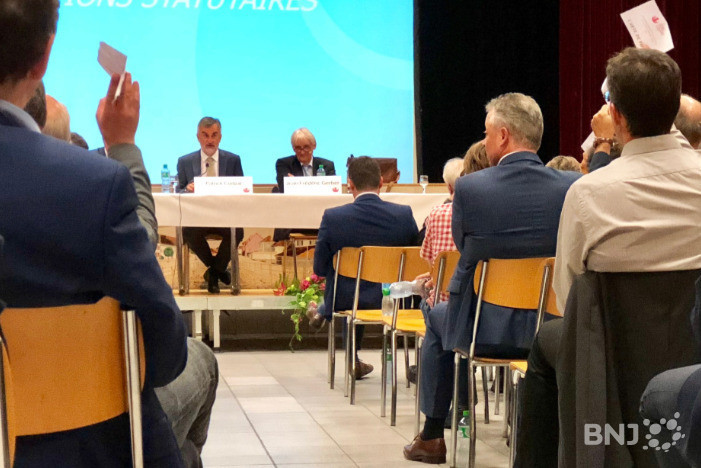 Quelque 200 chefs d'entreprises et plusieurs personnalités invitées ont pris part à la 39 assemblée générale de la Chambre de Commerce et d'industrie du Jura à Alle.