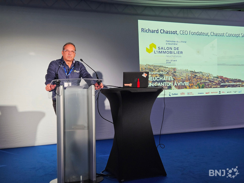 Le directeur du Salon de l’immobilier neuchâtelois, Richard Chassot.