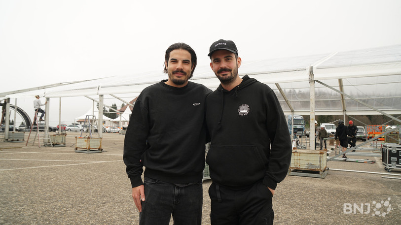 Gabriel et Alexandre Turrian, frères et organisateurs de l'Alps View Festival.