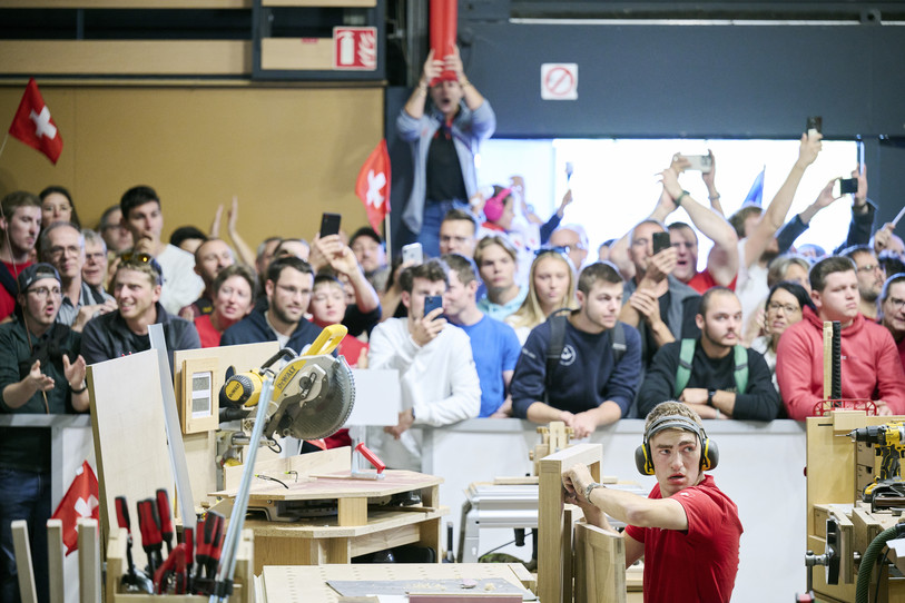 Image du concours régional des SwissSkills de la profession
