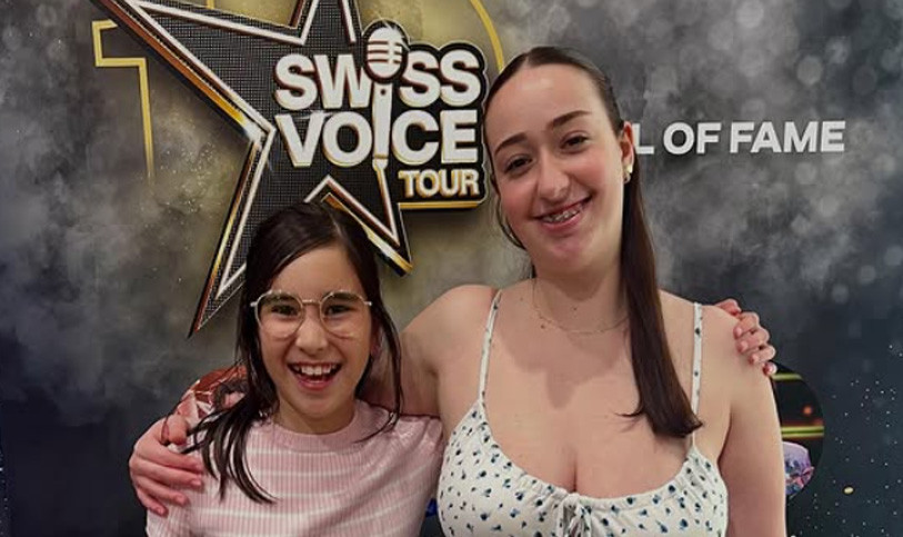 Salomé et Claudia, candidate du Swiss Voice Tour 2025
