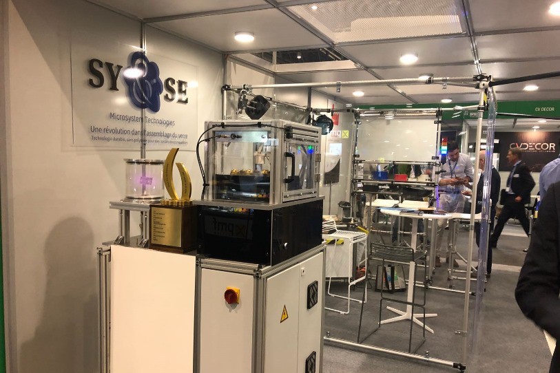 Le stand de Sy&Se au Salon de la sous-traitance de Genève.