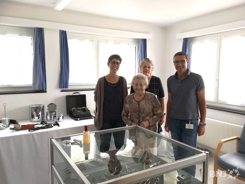 Personnel soignant et résidents se sont unis pour organiser l'exposition